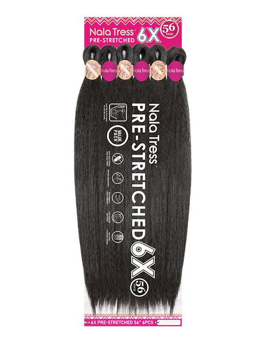 Nalatress 6X Pre-Stretched 56′′ Braids - Janet Collection